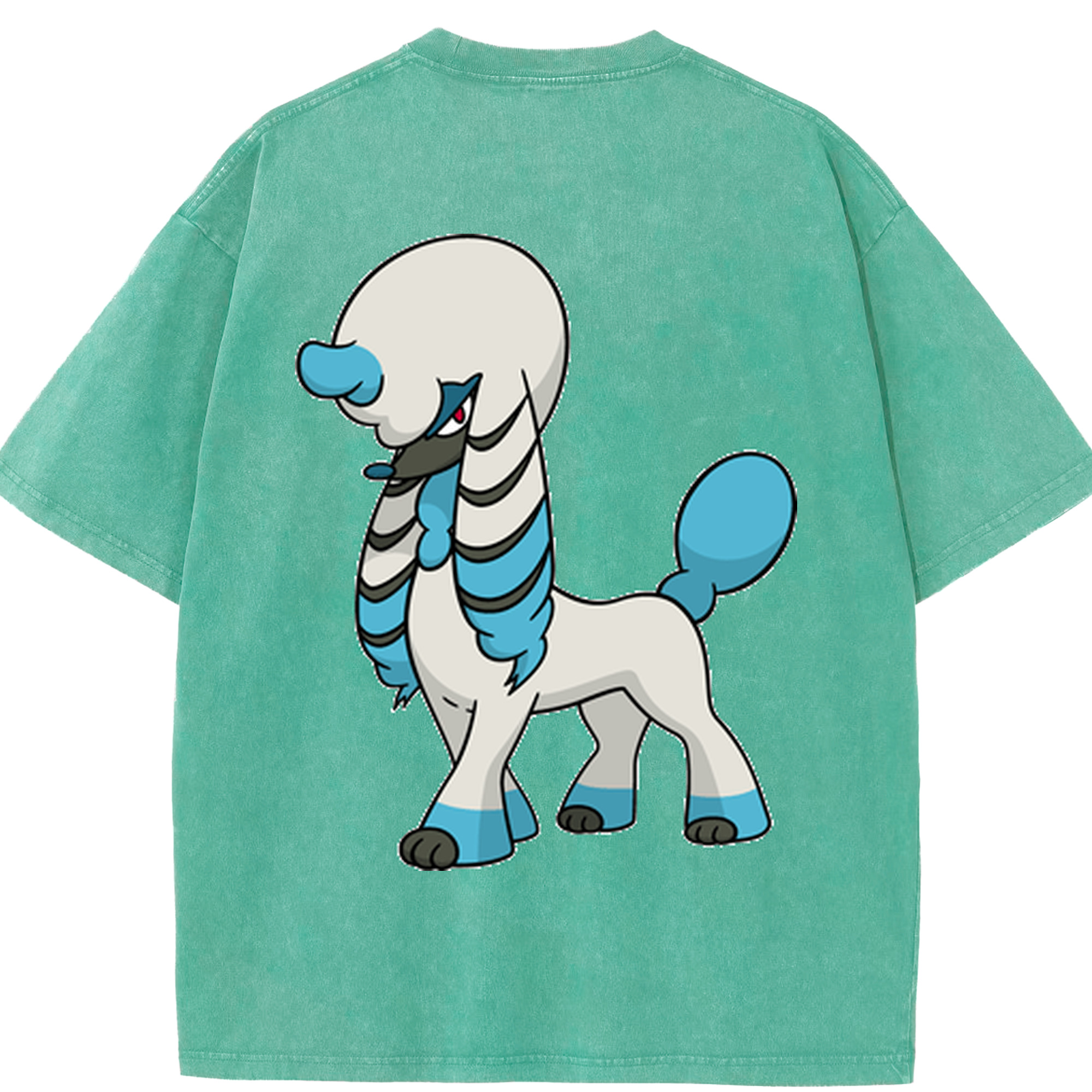 （画像用） ポケットモンスター Pokémon 綿100% ヴィンテージ風 半袖Tシャツ（背面プリント）